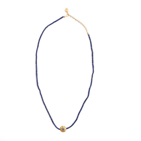 Lapis Beaded Necklace - Afghanistan/India