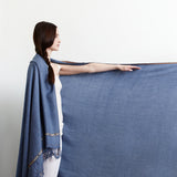 Soft-Grey Throw - Pakistan
