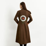 Long Brown Wool Coat - Afghanistan