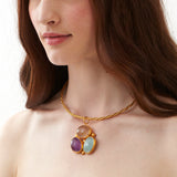 Twisted Weave Necklace - Afghanistan