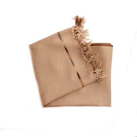 Camel Coloured Throw - Pakistan