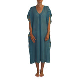 Blue Jamdani Kaftan - India