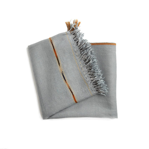 Soft-Grey Throw - Pakistan