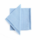 Light-blue Cotton Napkins - Sri Lanka