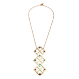 Square Lattice Pendant - Afghanistan